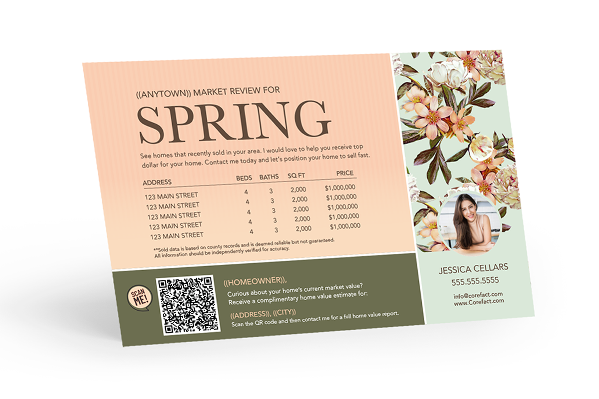 Spring SOI postcard example with market update for Spring