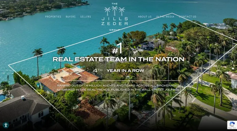 Agent Image custom-built website for the Jills Zeder Group