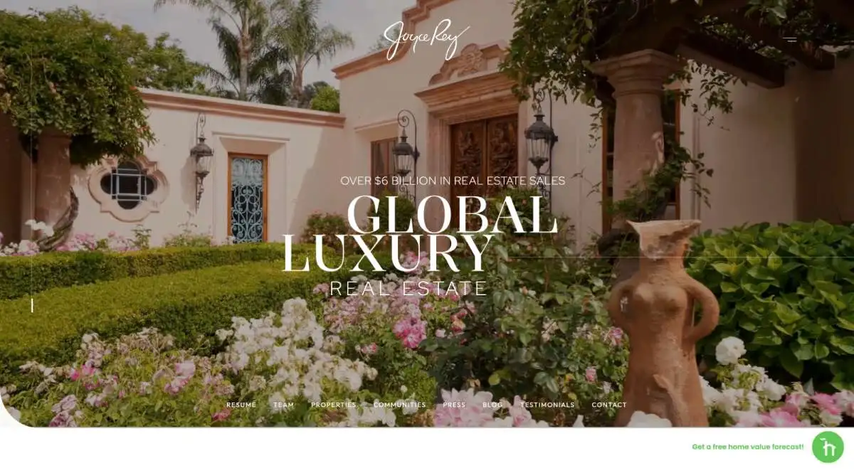 Agent Image custom-designed website