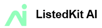 ListedKit AI logo. 